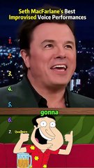 Seth MacFarlane switches voices effortlessly
