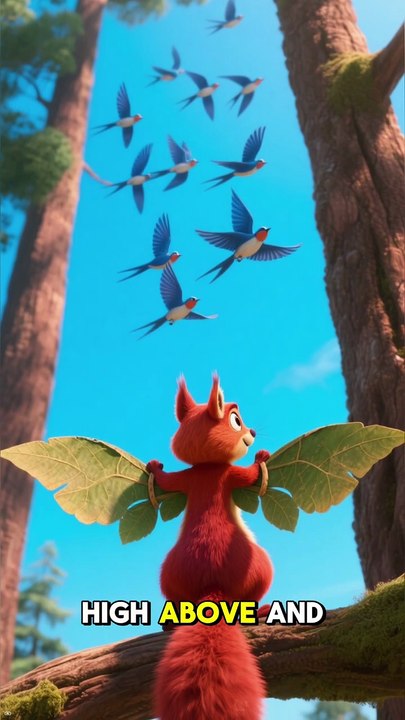 The Squirrel Who Wanted to Fly!