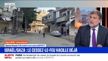 SIGNÉ BFM - Israël/Gaza: le cessez-le-feu vacille déjà