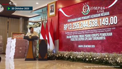 [FULL] Geramnya Prabowo Usai Rp13 Triliun Kasus CPO Diserahkan Kejaksaan: Kejam, Tidak Manusiawi