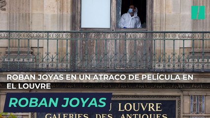 Roban joyas en un atraco de película en el Louvre: los ladrones se dan a la fuga y no ha habido heridos
