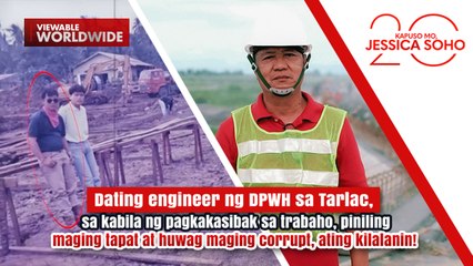 Dating DPWH engineer sa Tarlac na maging tapat, ating kilalanin! | Kapuso Mo, Jessica Soho