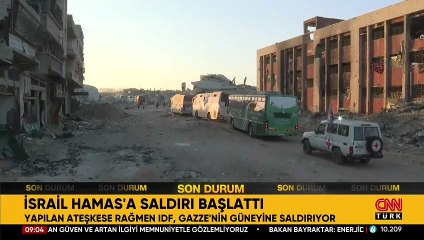Son Dakika Haberi... Ateşkes delindi: İsrail Hamas'a saldırı başlattı