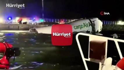 Hong Kong Havalimanı'nda kargo uçağı pistten çıktı: 2 ölü