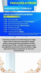 fakultas ekonomi dan bisnis universitas terbuka