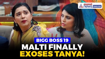 Bigg Boss 19 | Malti EXPOSES Tanya’s ‘Sati-Savitri’ Image in Front of Everyone!