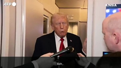 Trump: "Il cessate il fuoco a Gaza e' ancora in vigore"