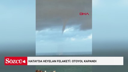 Hatay'da heyelan felaketi: Otoyol kapandı