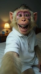 Monkey Vlog – Alarm Clock Misfortune #monkey #vlog #funny