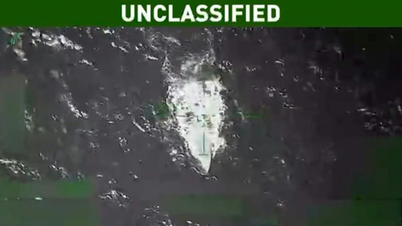 Trump veröffentlicht Video von US-Angriff auf angebliches 'Drogen-U-Boot'