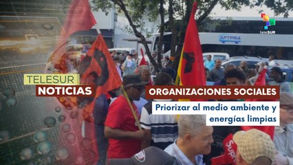 Rep. Dominicana marchó en defensa del agua y en rechazo a la explotación minera