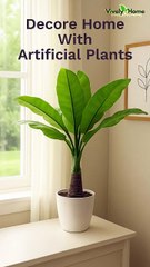 Home Decor With Artificial Plants | Interior Design Ideas & Styling Tips