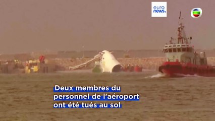 Crash d’un avion cargo à Hong Kong : deux morts au sol, enquête en cours