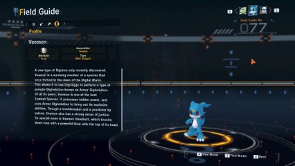 veemon all digivolution/de-digivolution/profile Digimon Story Time Stranger