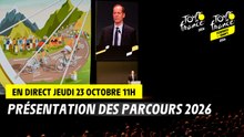 Présentation des parcours du Tour de France et du Tour de France Femmes avec Zwift 2026