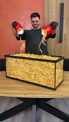 Eating 1000 French Fries 🍟