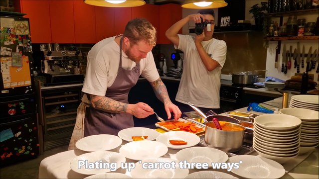 See inside FOUR. restaurant, a unique intimidate dining experience in Worthing with chef Aaron Dalton, and marvel at the delicious dishes served