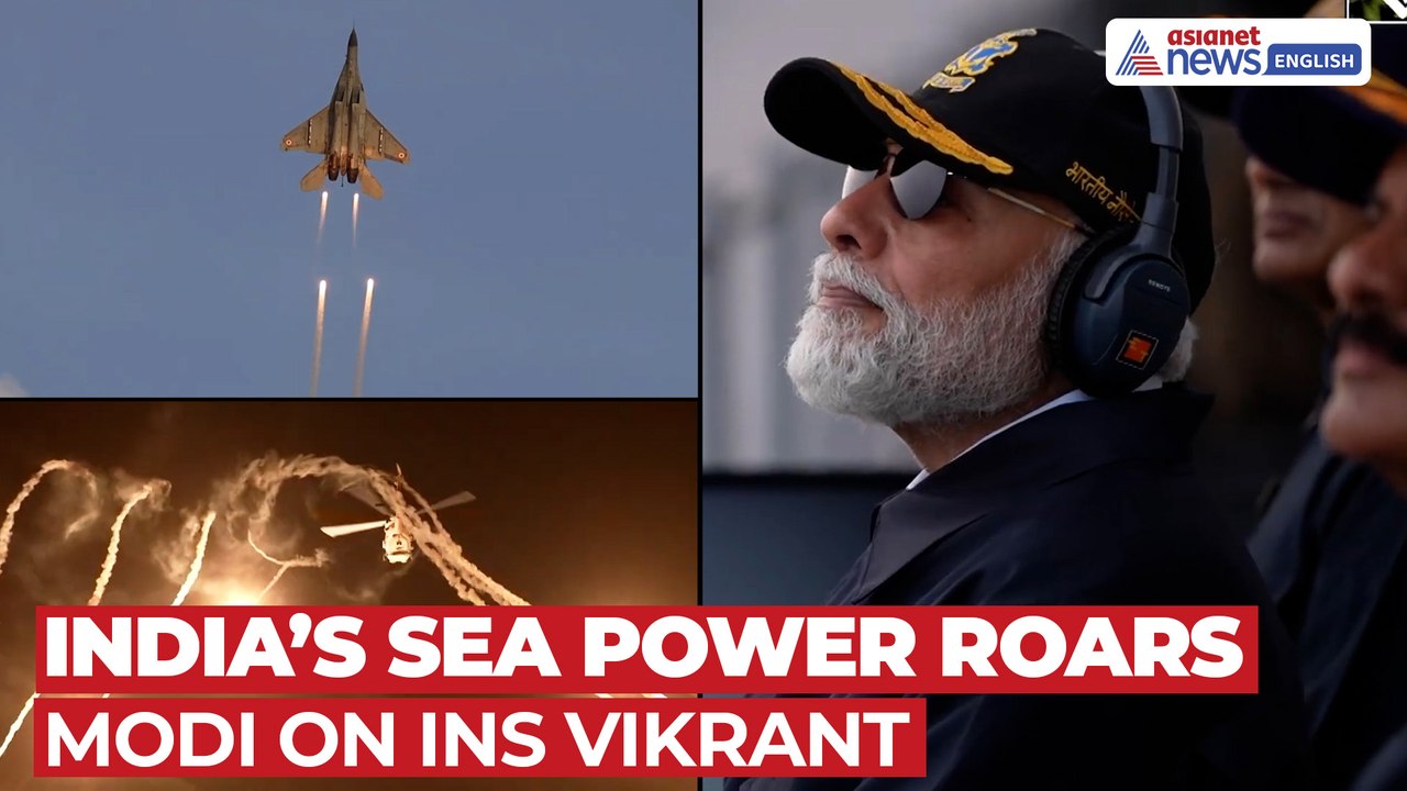 PM Modi Aboard INS Vikrant | India’s Sea Power Roars Under His Watch