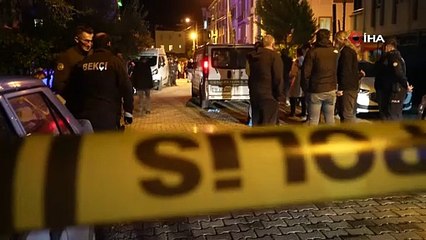 Evin önündeki kan izleri korkunç cinayeti ortaya çıkardı