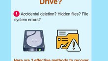 Folder Disappeared from External Hard Drive? Get It Back!