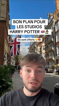 Bon plan de fou pour Londres et les studios Harry Potter ! 🇬🇧✈️ Commentes « Londres » si tu veux que je t’envoie le bon plan 😄