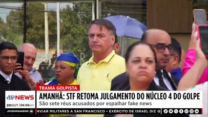 STF vai retomar julgamento do núcleo 4 dos envolvidos na tentativa de golpe