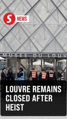 France's Louvre Museum to remain closed on Oct 20 after 'heist of century'