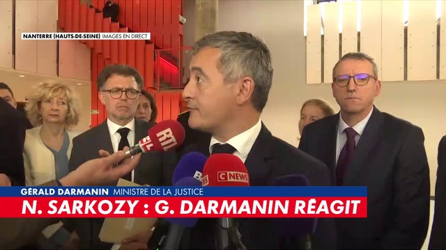 Gérald Darmanin : «J'irais voir Nicolas Sarkozy pour m'assurer de sa sécurité»