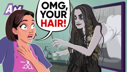 A drowned woman walked into a beauty salon