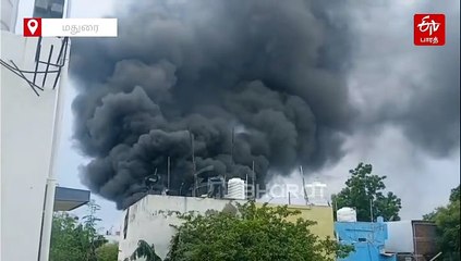 மதுரை அருகே பேப்பர் குடோனில் தீ விபத்து: ரூ.20 லட்சம் பொருட்கள் சேதம்!