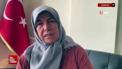 Antalya'da oğlu bıçaklanarak öldürülen anne gözyaşları içinde adalet istedi