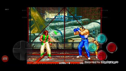 Fatal Fury 3 Bob Wilson vs Franco Bash fala de vitória do Bob Wilson em português