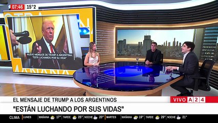 Trump evalúa comprar carne argentina para ayudar a Milei: "El país está peleando por su vida"