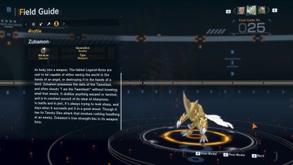 zubamon all digivolution/de-digivolution/profile Digimon Story Time Stranger