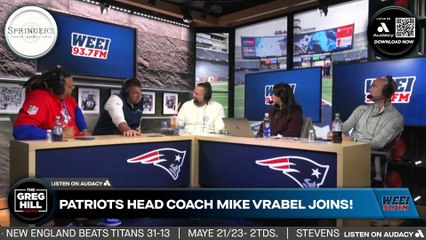 Patriots HC Mike Vrabel joins live at Gillette Stadium! What does Vrabel make of the 4th straight win?