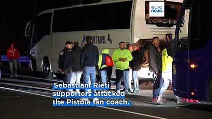 Bus driver killed in attack on basketball fan coach in Italy