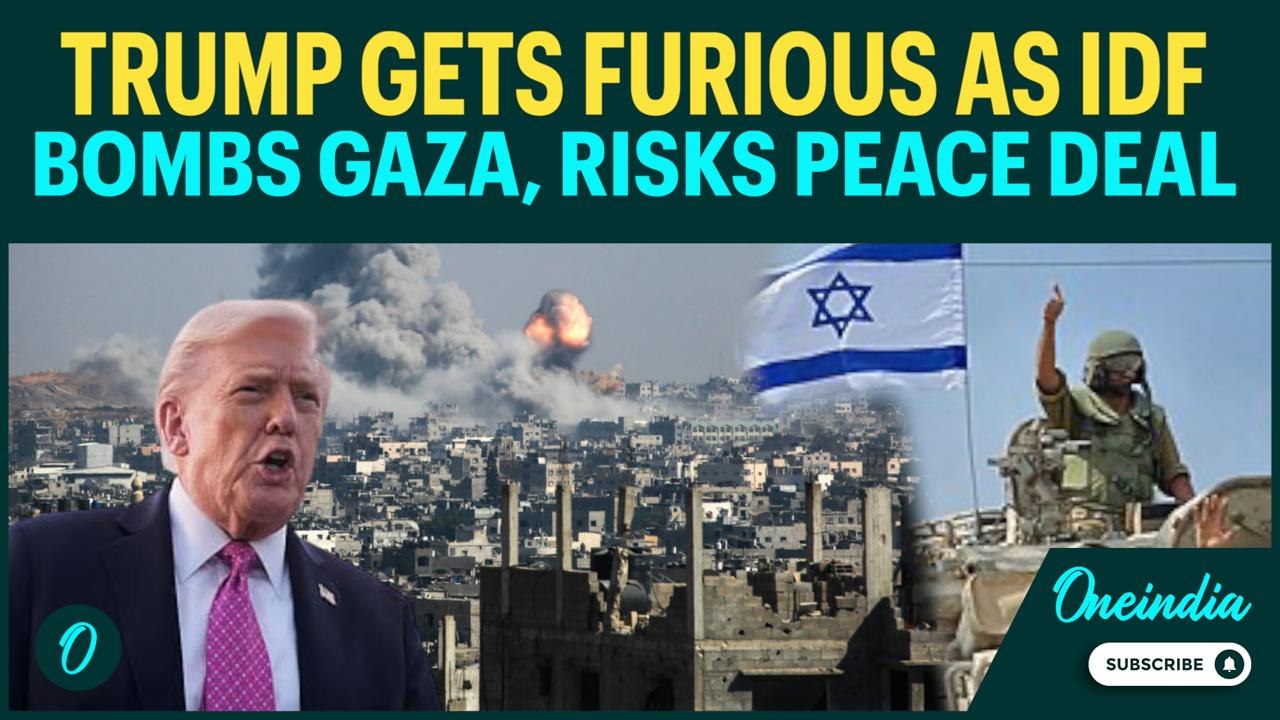 Trump’s MOST SHOCKING Reaction to Gaza Ceasefire Collapse | Trump Sides With Hamas, Snubs Israel