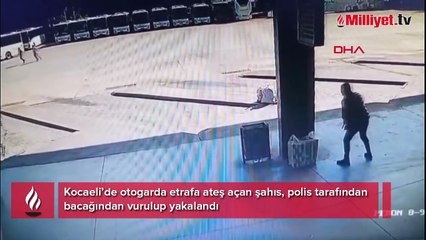 Otogarda etrafa ateş açtı, polis tarafından bacağından vurulup yakalandı