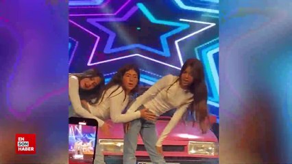 Demet Akalın'ın kızı Hira annesinin sahnesinde dans etti