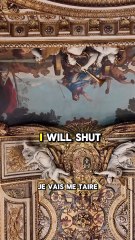 the view of the ceiling Napoleon Apartment Louvre #louvre #napoleon #decoration