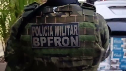 Astra carregado com cigarros contrabandeados é apreendido na BR-277