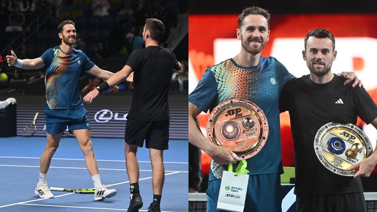 Tennis - ATP Almaty 2025 - Théo Arribagé et Albano Olivetti titrés : "Ce n'était que notre deuxième tournoi ensemble..."