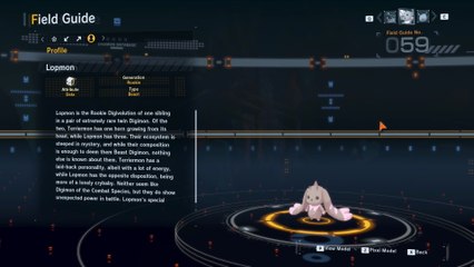 lopmon all digivolution/de-digivolution/profile Digimon Story Time Stranger