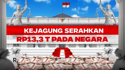 Kejagung Serahkan Rp13,3 Triliun Sitaan Korupsi CPO ke Negara