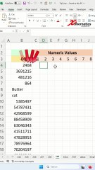 How to split numbers into multiple columns in Excel? - Excel Tips and Tricks