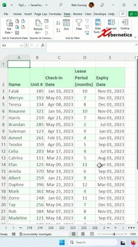 Sort columns in Excel without mixing data... The Easy Way - Excel Tips and Tricks