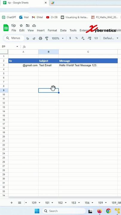 How to send email from Google Sheets - Excel Tips and Tricks