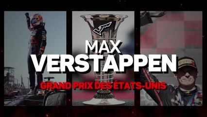 GP des États-Unis - Max Verstappen, le pilote de la semaine