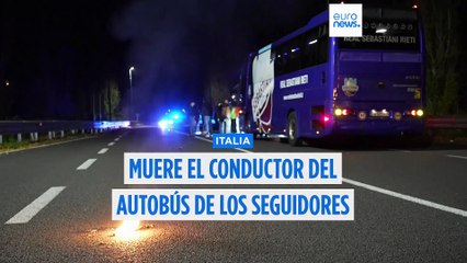 Muere un conductor después de que el autobús del club italiano de baloncesto Pistoia fuera atacado por ultras del Sebastiani en Rieti
