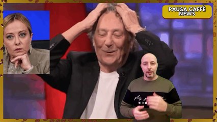 Furia in diretta Enzo Iacchetti attacca la premier Giorgia Meloni